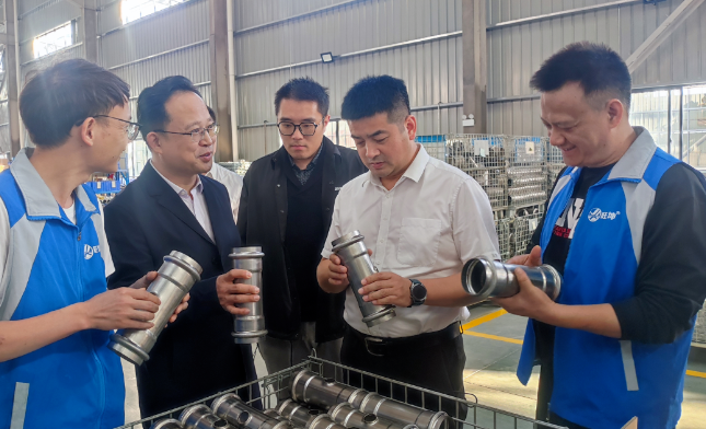 中南大学材料学院汪冰峰教授团队莅临旺坤高新科技产业基地