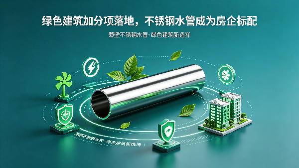 绿色建筑加分项落地，不锈钢水管成为房企标配